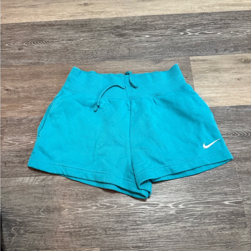 Nike Women's Vibrant Blue Athletic Shorts
